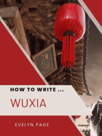 How To Write ... Wuxia