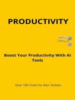 Boost Your Productivity With AI Tools