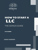 How To Start A LLC: The Genius Guide, #1