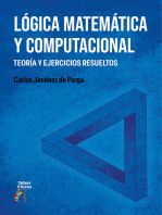 Lógica matemática y computacional. Teoría y ejercicios resueltos