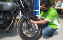 Baru Tahu, Ban Motor Baru Jangan Langsung Diisi Nitrogen