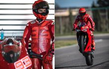 Cobain Motor Baru Ducati, Marc Marquez Langsung Bikin Rekor Lap