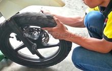 Ini Komponen Penyabab Ban Motor Bekas Botak Sebelah