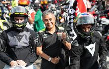 Usai Launching VR46 Racing Team, Morbidelli dan Diggia Langsung Sunmori di Jakarta