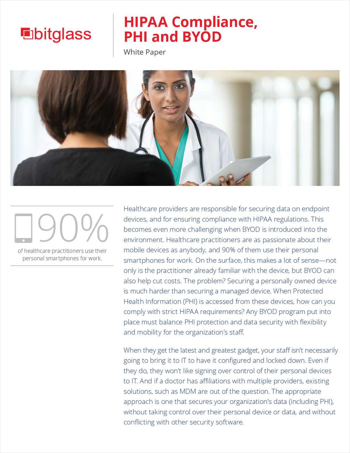 HIPAA Compliance, PHI and BYOD