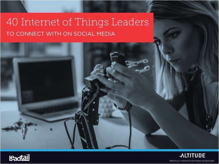 The IoT Leaders To Connect With on Social Media