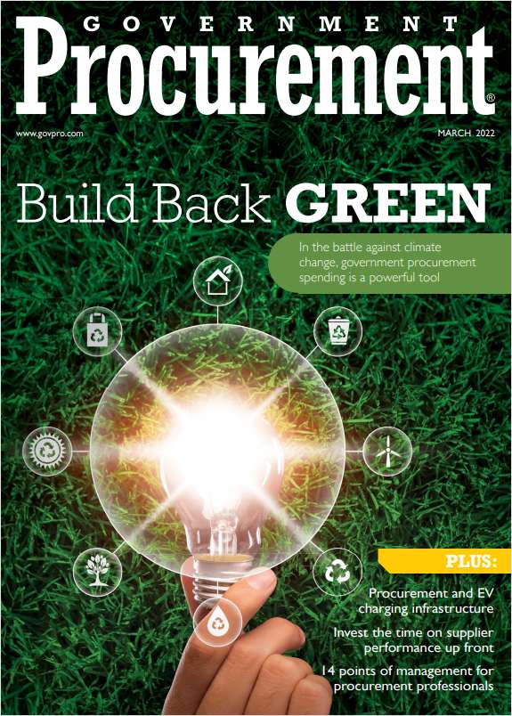 Government Procurement: Build Back Green