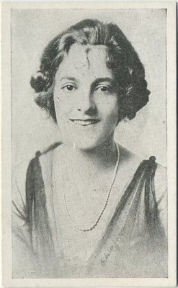 Elise Janie circa 1917 Kromo Gravure Trading Card