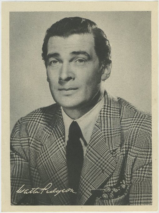 Walter Pidgeon 1946 Motion Picture Magazine Premium Photo