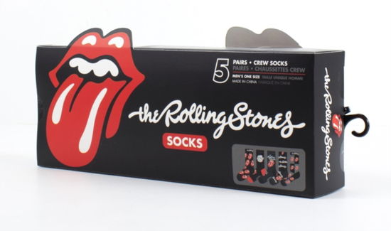 Cover for The Rolling Stones · The Rolling Stones Socks 5 Pack In Gift Box (One Size) (TØJ) (2024)