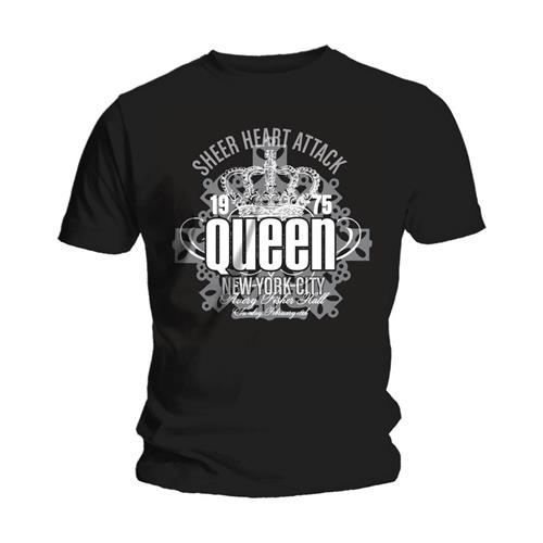 Cover for Queen · Queen Unisex T-Shirt: Sheer Heart Attack (T-shirt) [size M] [Black - Unisex edition] (2013)