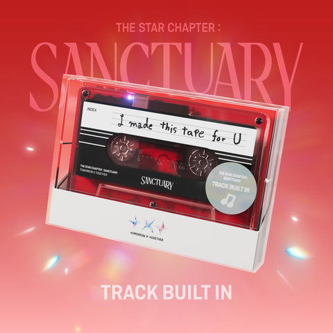 Cover for TOMORROW X TOGETHER (TXT) · The Star Chapter : Sanctuary (Cassette) [Cassette Tape Speaker edition] (2024)