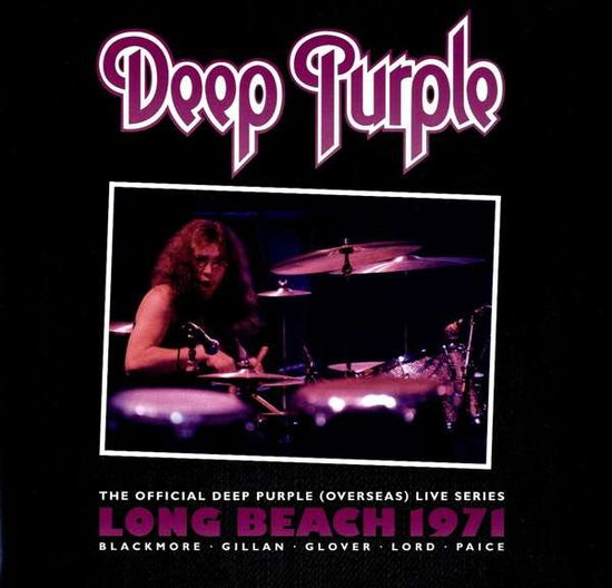 Cover for Deep Purple · Long Beach 1971 (Crystal Clear 2lp) (LP) [Limited edition] (2023)