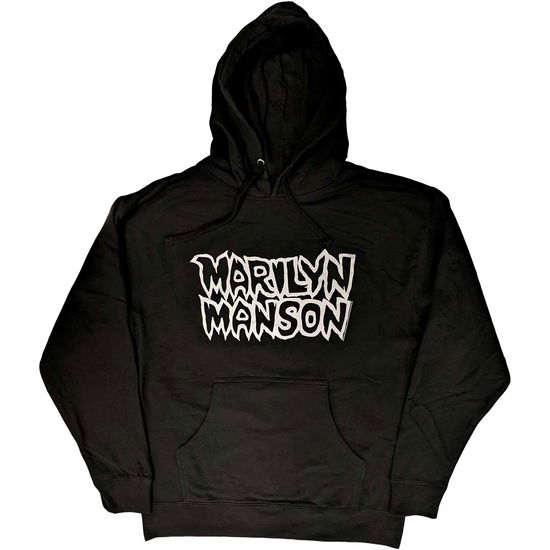 Cover for Marilyn Manson · Marilyn Manson Unisex Pullover Hoodie: Classic Logo (Hoodie) [size S] (2022)