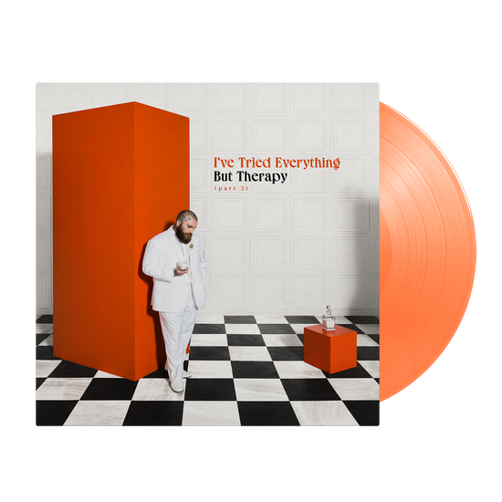 Cover for Teddy Swims · I've Tried Everything But Therapy (Part 2) (LP) [Orange Vinyl edition] (2025)