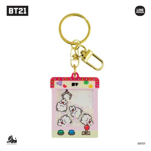 Cover for BTS · BT21 Glitter Keyholder (Keyring) [RJ edition] (2024)