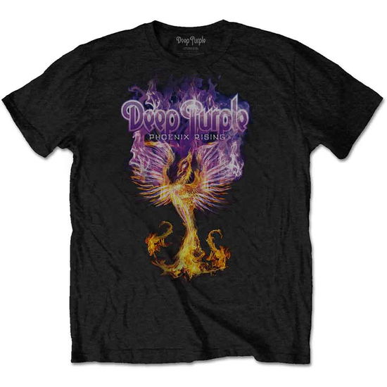 Cover for Deep Purple · Deep Purple Unisex T-Shirt: Pheonix Rising (T-shirt) [size S] [Black - Unisex edition] (2018)