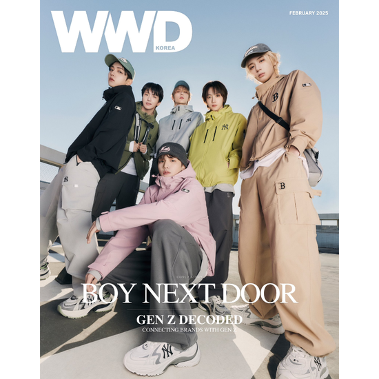 Cover for BOYNEXTDOOR · WWD Korea February 2025 (Magazine) (2025)