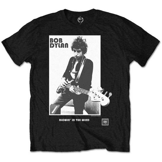 Cover for Bob Dylan · Bob Dylan Kids T-Shirt: Blowing in the Wind (Retail Pack) (1-2 Years) (T-shirt) [size 1-2yrs] [Black - Kids edition] (2019)