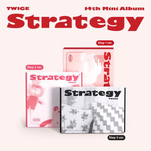 Cover for TWICE · Strategy (CD/Merch) [Random Photobook + Gift edition] (2024)