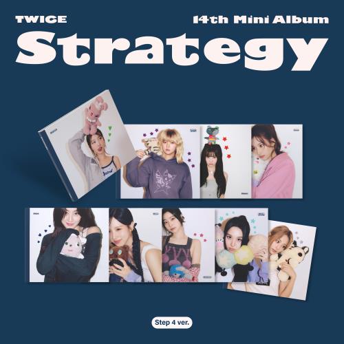 Cover for TWICE · Strategy (CD/Merch) [Step 4 + Gift Photocard edition] (2024)