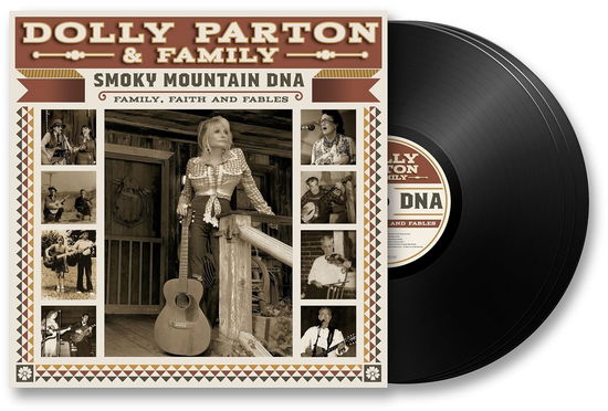 Cover for Dolly Parton &amp; Family · Smoky Mountain DNA: Family, Faith And Fables (LP) (2024)