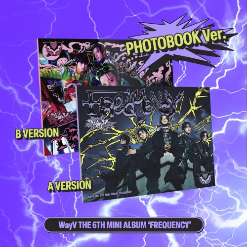 Cover for WAYV · Frequency (CD/Merch) [Photobook + Pre-order Photocard edition] (2024)