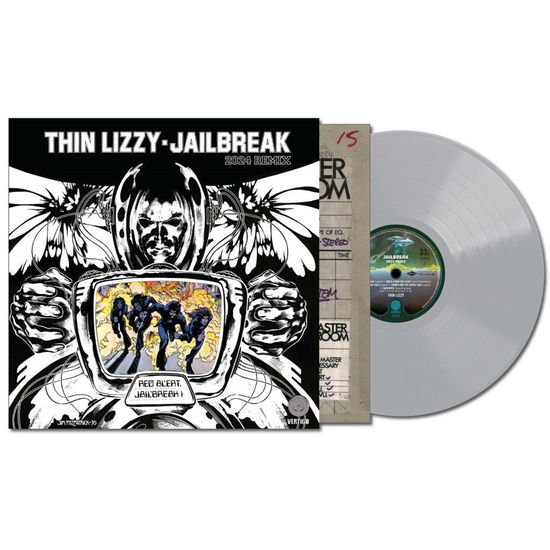 Cover for Thin Lizzy · Jailbreak (LP) [Limited Silver Vinyl 2024 Remix edition] (2024)