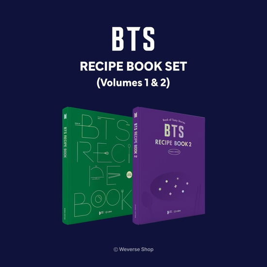 Cover for BTS · Recipe Book 1 + 2 Set (Book) [Set edition] (2024)