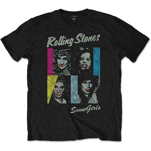 Cover for The Rolling Stones · The Rolling Stones Unisex T-Shirt: Some Girls (T-shirt) [size M] [Black - Unisex edition] (2013)