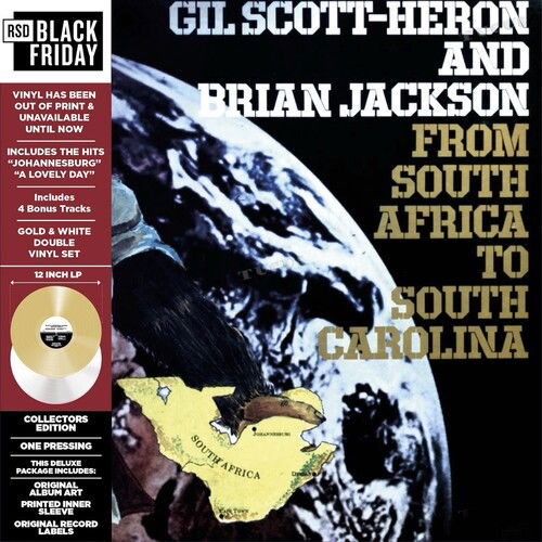 Cover for Gil Scott-Heron · From South Africa To South Carolina (LP) [Black Friday 2024 Coloured edition] (2024)