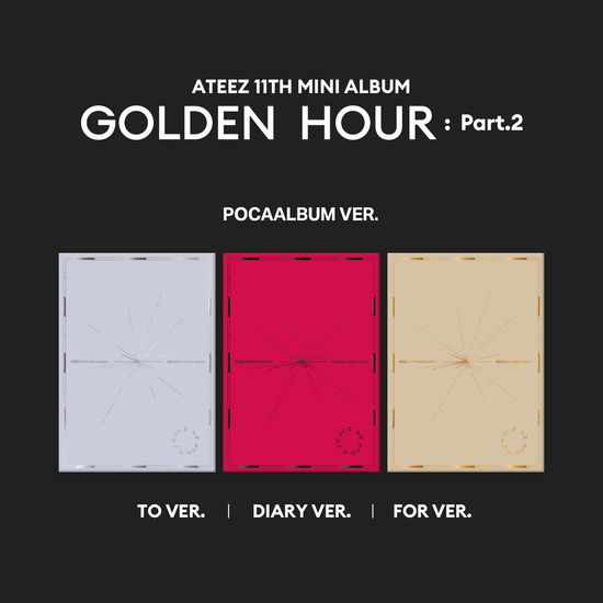 Cover for ATEEZ · Golden Hour pt.2 (Digital Code + Merch) [Poca Digital edition] (2024)