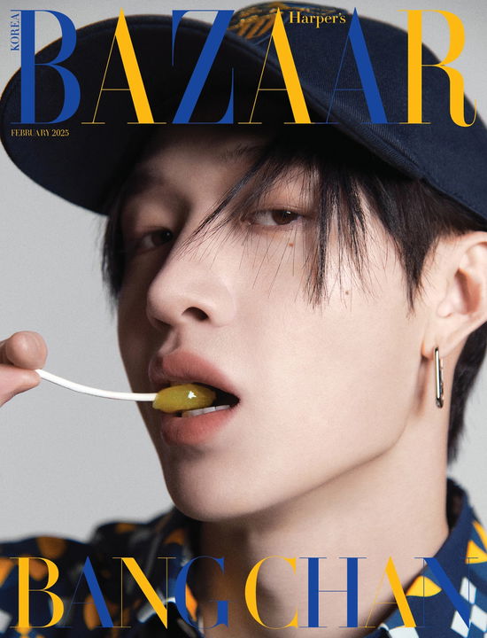 Cover for STRAY KIDS (BANG CHAN) · Bazaar Korea February 2025 (Magazine) [A edition] (2025)