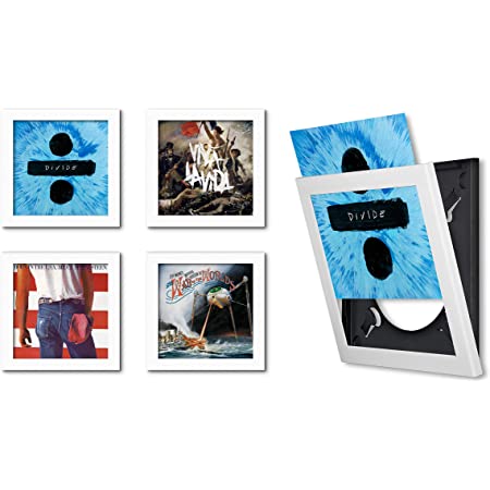 Cover for Show and Listen · LP Flip Frame 4 Pack (White) (Vinyl Mount) (2021)