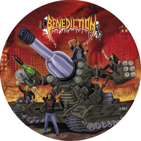 Cover for Benediction (LP) [Picture Disc edition] (2023)