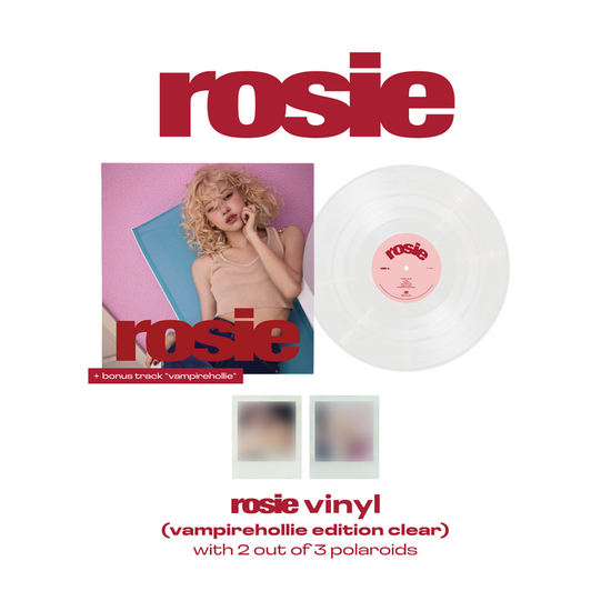 Cover for ROSE (BLACKPINK) · Rosie (LP) [Clear Vinyl edition] (2024)