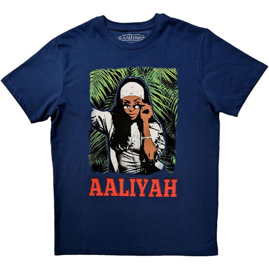 Cover for Aaliyah · Aaliyah Unisex T-Shirt: Foliage (T-shirt) [size S] (2023)