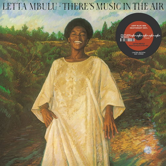 Cover for Letta Mbulu · Theres Music In The Air (Blue Vinyl) (LP) (2023)