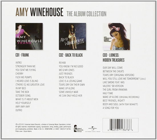 Cover for Amy Winehouse · The Collection (CD) (2023)