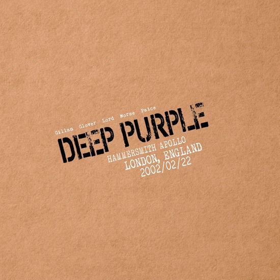 Cover for Deep Purple · Live In London 2002 (LP) [Limited Numbered edition] (2021)