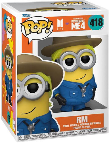 Cover for BTS Funko Pop! Rocks: · FUNKO POP! Movies: Despicable Me 4 - RM (Funko POP!) [RM edition] (2024)