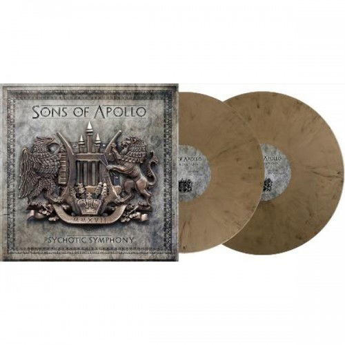 Cover for Sons of Apollo · Psychotic Symphony (LP) [Skull Gold Coloured edition] (2024)