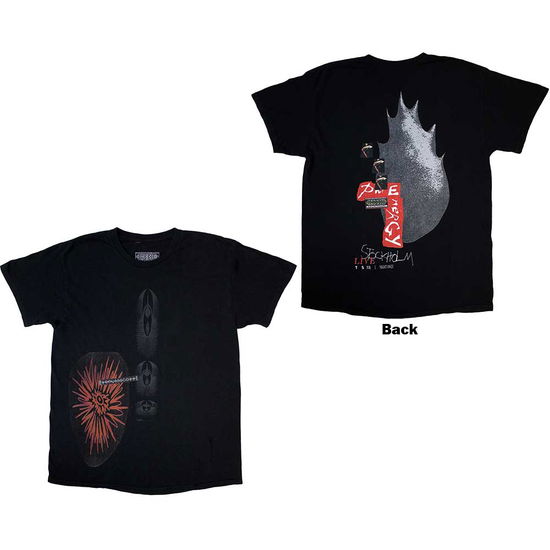 Cover for Travis Scott · Travis Scott Unisex T-Shirt: Summer Run 2023 Stockholm (Black) (Back Print &amp; Ex-Tour) (T-shirt) [size XL] (2024)