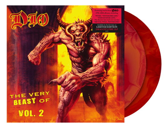 Cover for Dio · The Very Beast of Dio Vol. 2 (LP) [Limited Dragon's Fire Coloured Vinyl edition] (2025)