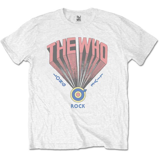 Cover for The Who · The Who Unisex T-Shirt: Long Live Rock (T-shirt) [size M] [White - Unisex edition] (2024)