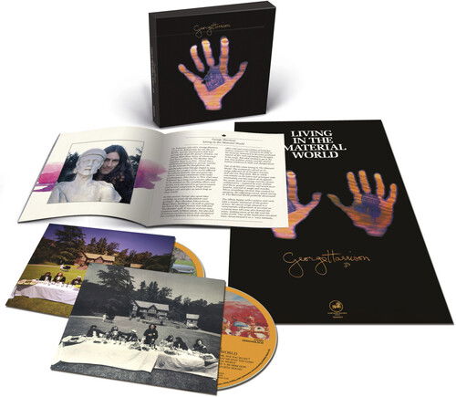 Cover for George Harrison · Living in the Material World (CD) [50th Anniversary Deluxe edition] (2024)