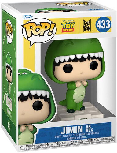 Cover for BTS FUNKO POP! ROCKS: · FUNKO POP! Rocks: BTS Toy Story x Tiny TAN - Jimin As Rex (Funko POP!) [Jimin edition] (2025)