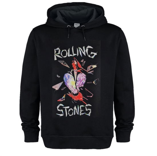 Cover for The Rolling Stones · Rolling Stones Hackney Diamonds Amplified Black Small Hoodie Sweatshirt (T-shirt) (2024)