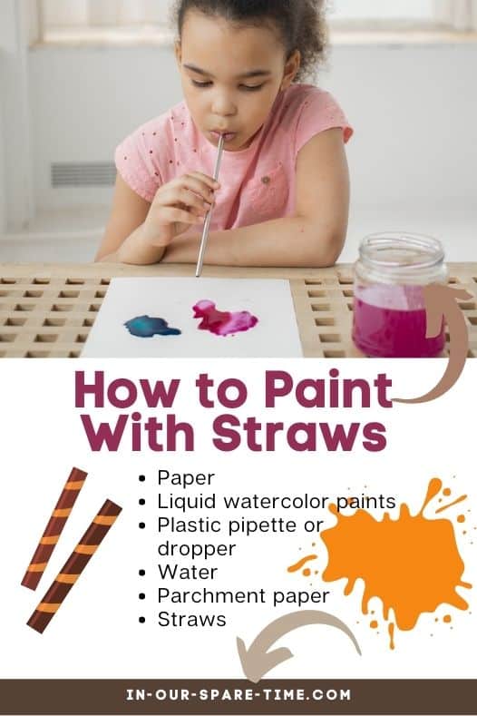 Kids love to paint, but it can be hard for them to get started. Learn more about straw painting art and how to create art with straws with your child.