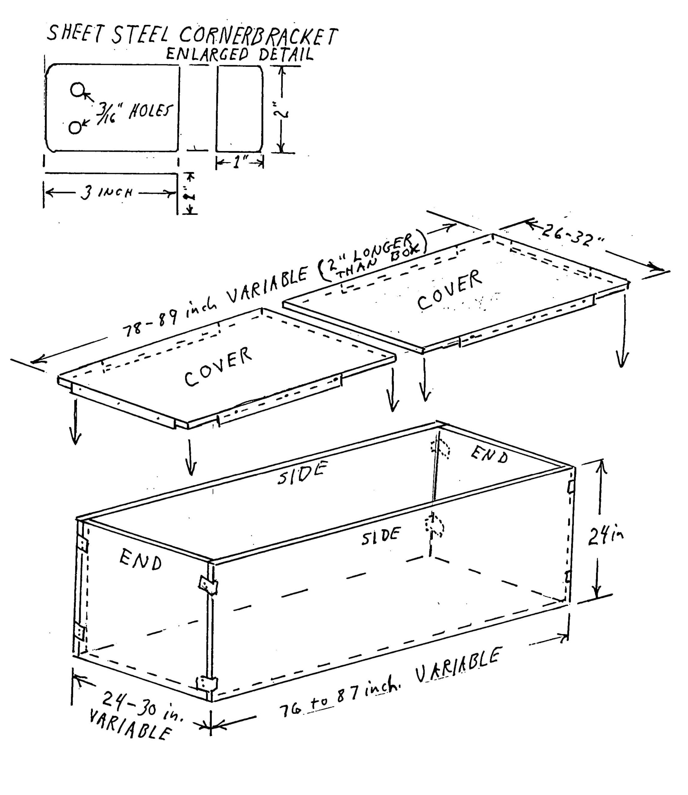 sectional burial liner patent sketch